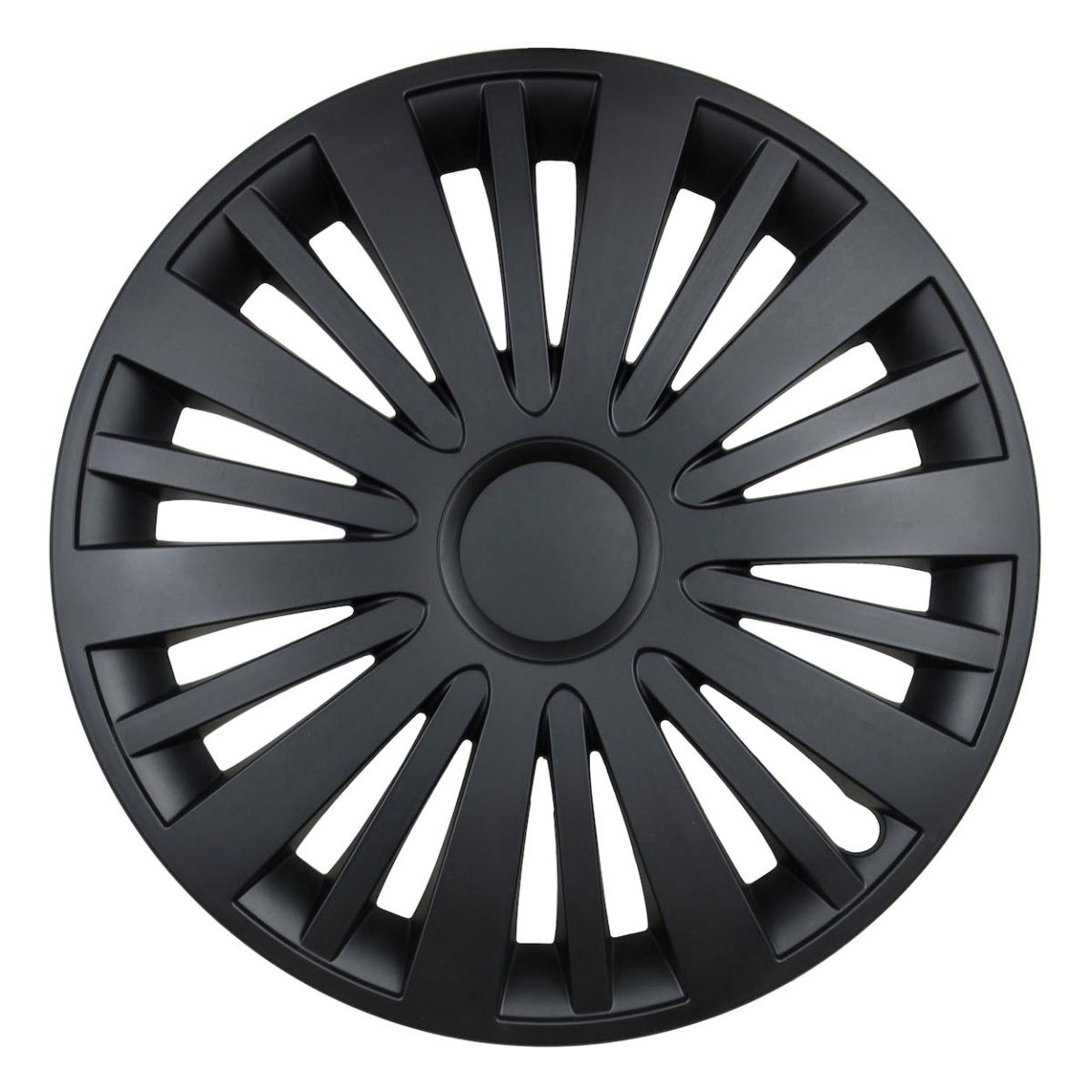 Auto disku dekoratīvā uzlika Hubcap VEGAS 15" black mat (L58159)