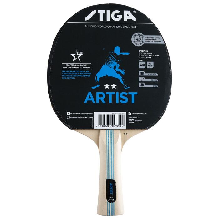 STIGA Artist WRB 2* (concave) galda