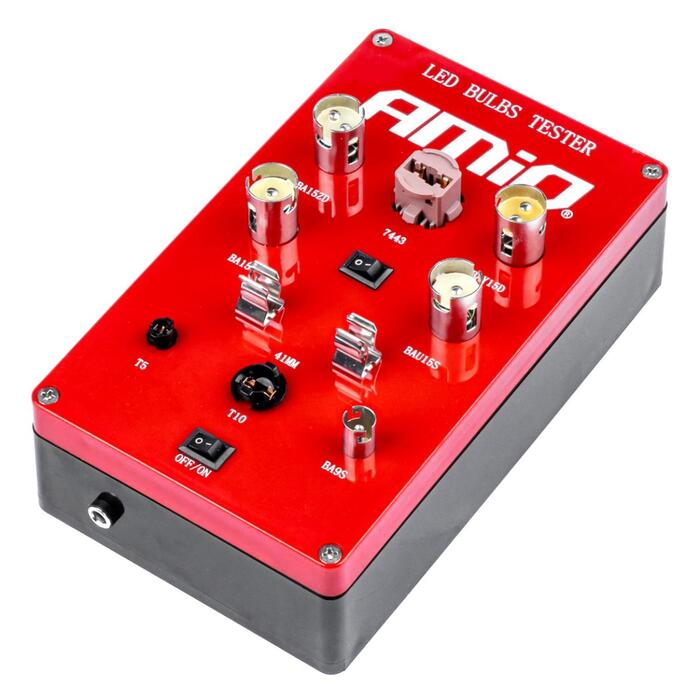 LED Auto spuldzes testeris Amio (01517)