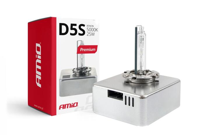 Xenon spuldze D5S 5000K AMiO PREMIUM