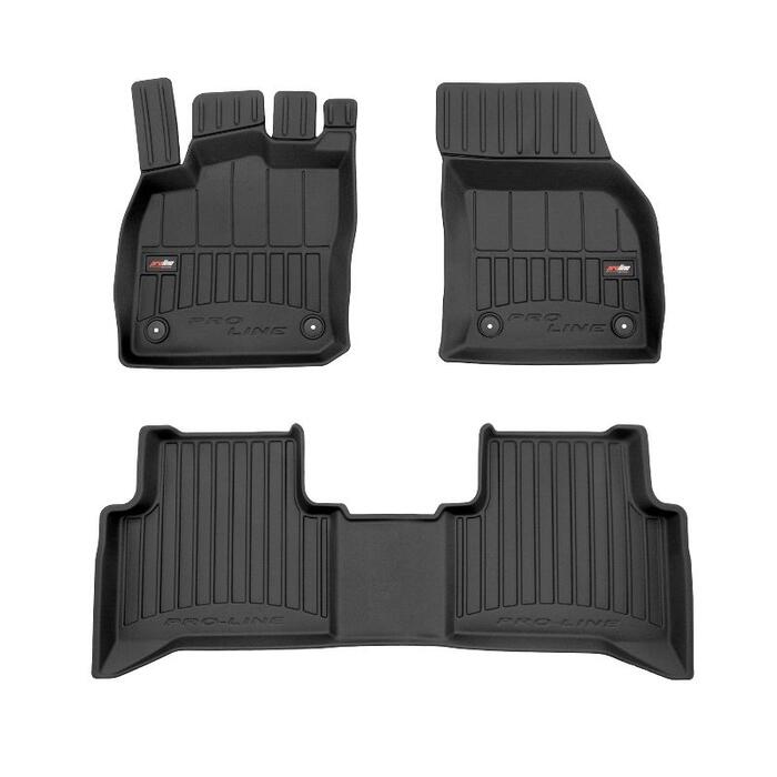 Gumijas paklāju komplekts 3D FROGUM VOLKSWAGEN TOURAN II no 2015-... (09-3D409804)