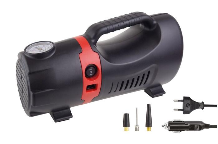 AMiO Auto gaisa kompresors 12V/230V Acomp-09