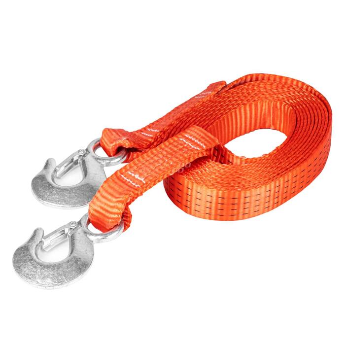 Auto vilkšanas trose - lenta 5m 35mm 4,5t hook+hook (02012)