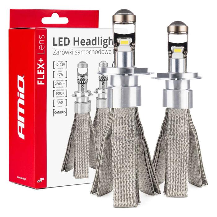 LED car bulbs FLEX+ series H4
