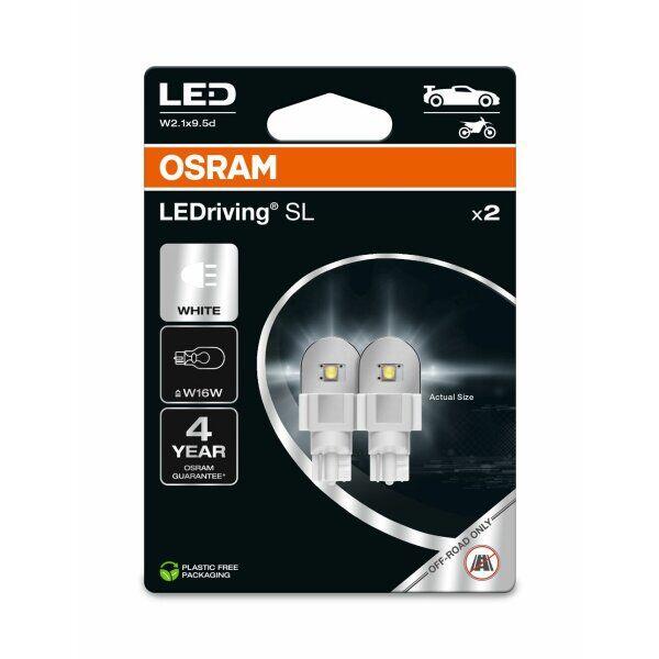 OSRAM spuldze W16W 02B 12V 2W