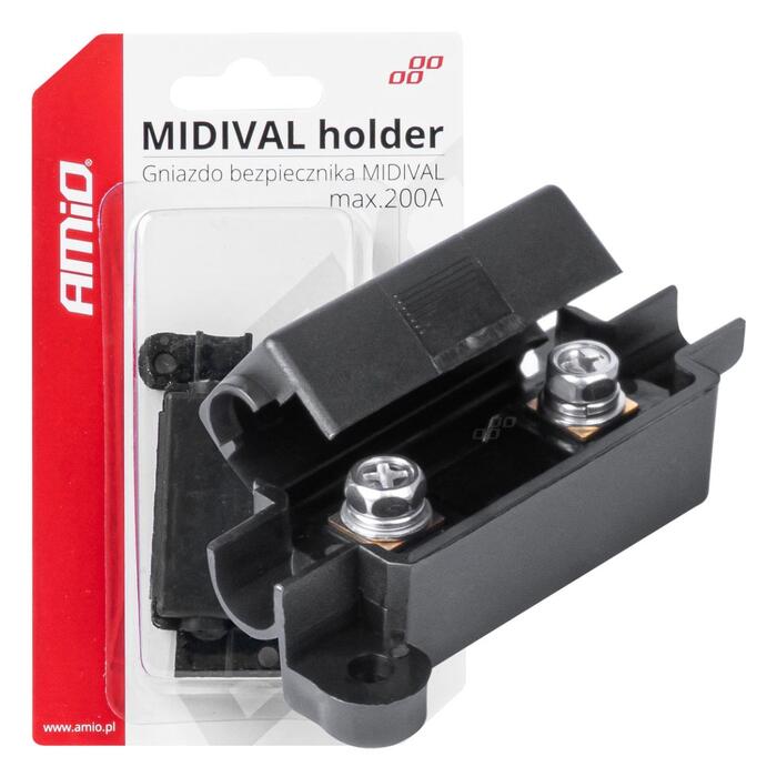 Drošinātāju turētājs MIDIVAL fuse holder AMIO-03506