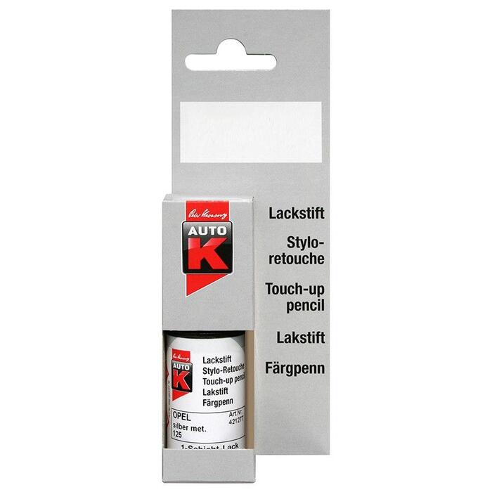 Auto-K 1K Autokrāsas zīmulis ar otu Touch-up pencil AK MERCEDES Arktikweiss 147 9ml (423236)