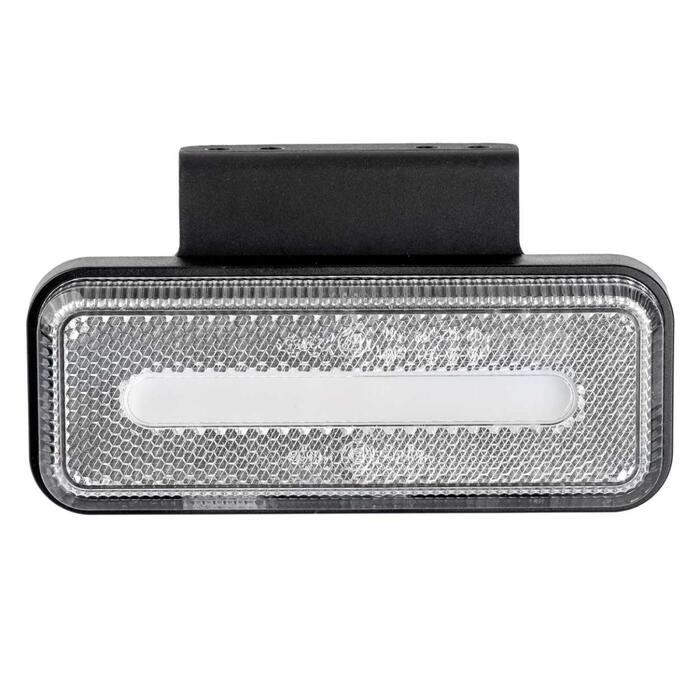 LED gabarīta gaisma AMiO OM-02-W taisnstūrveida