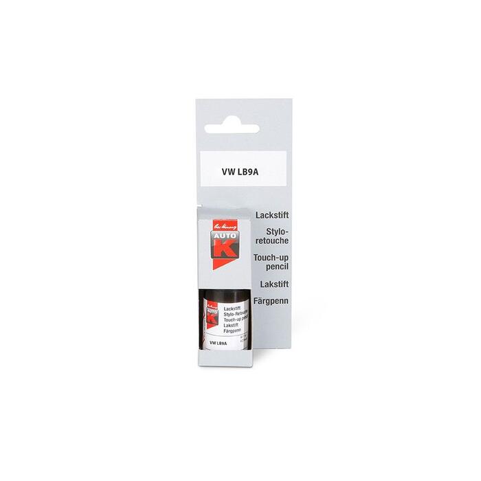 Auto-K 1K Autokrāsas zīmulis ar otu Touch-up pencil AK VW/AUDI Candyweiss LB9A 9ml (420759)