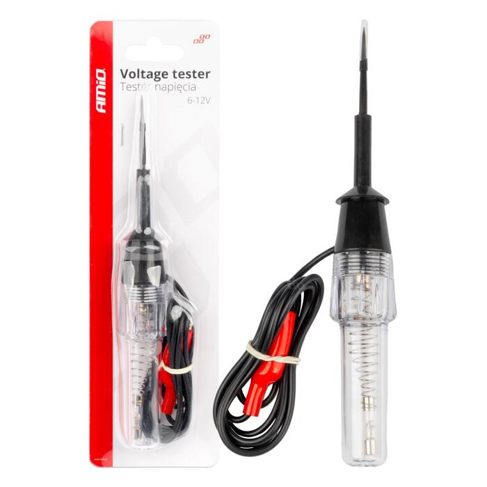 Voltāžas testeris mērierīce Alligator Clip 6-12V