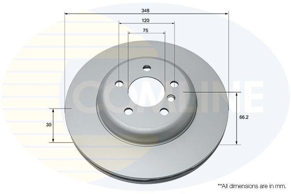 Bremžu disks COMLINE, 1783V, BMW F01, F02, F03, F04, F10, F11, F06, F07 (1783V)