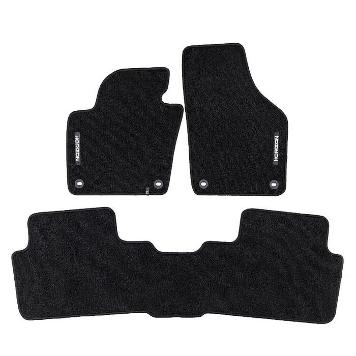 Tekstila paklāju komplekts VOLKSWAGEN SHARAN II 2010-2022; SEAT ALHAMBRA II 2010-2020 (09-HR466357)