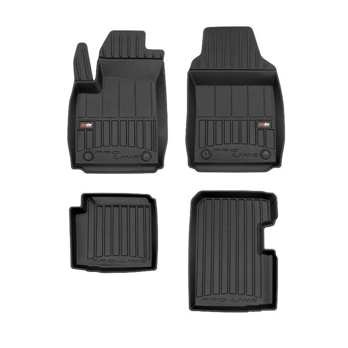 Gumijas paklāju komplekts 3D FROGUM FIAT