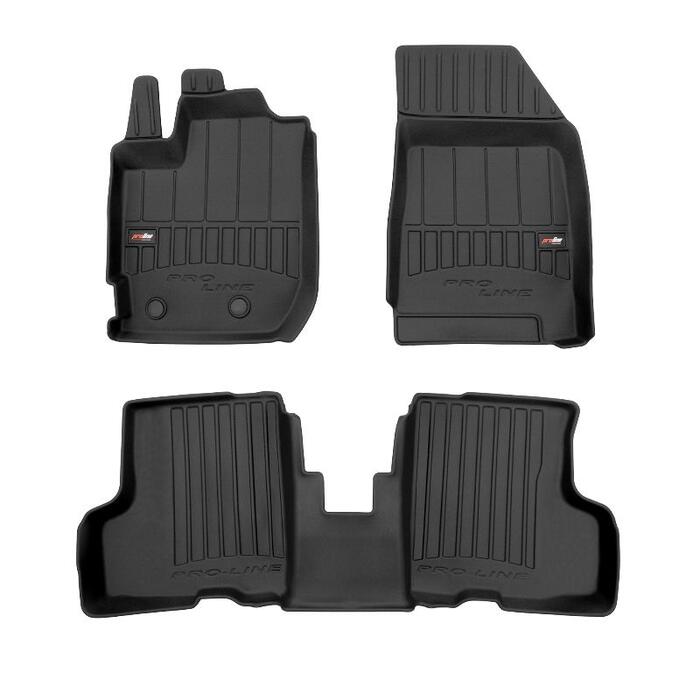 Gumijas paklāju komplekts 3D FROGUM DACIA DUSTER II no 2021-... (09-3D445031)