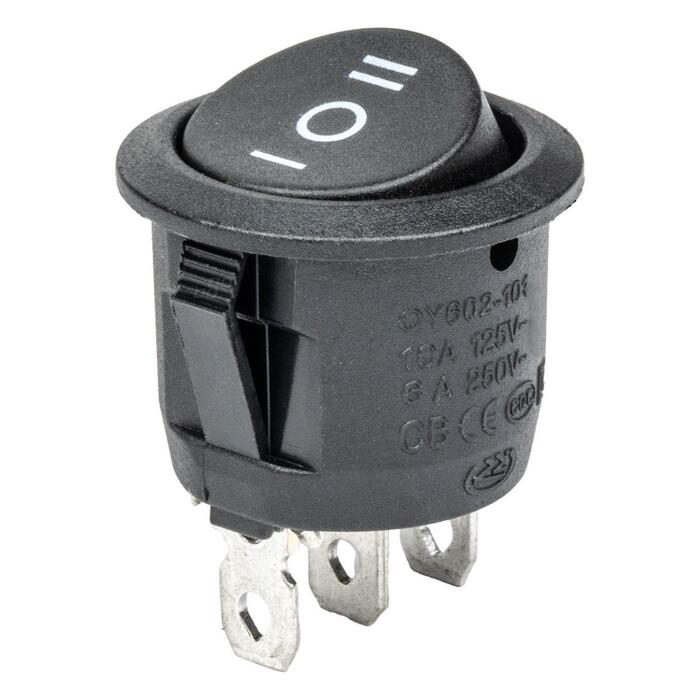 AMiO Apaļais slēdzis 12/230V BU03 (02463)