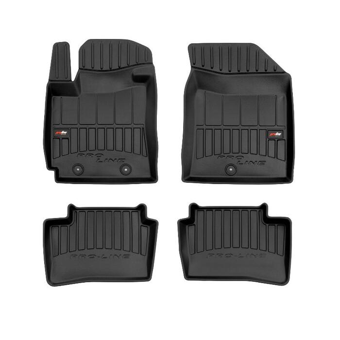 Gumijas paklāju komplekts 3D FROGUM HYUNDAI I10 II 2013-2019 (09-3D409576)