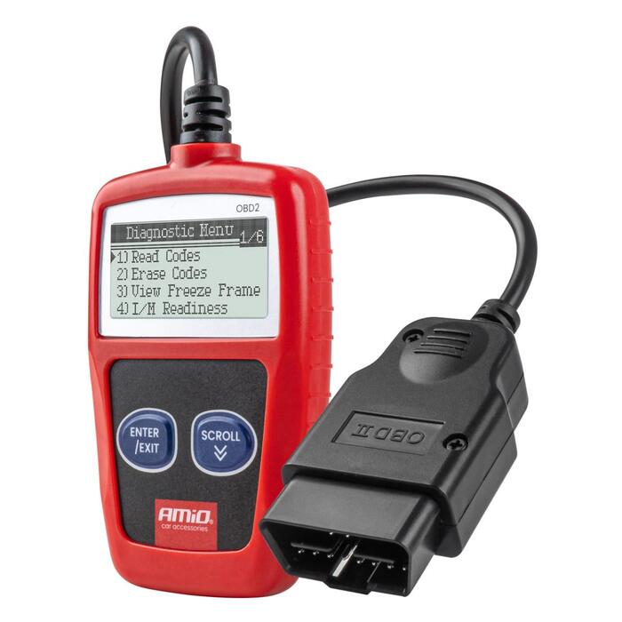 OBD2 diagnostikas skeneris OBD2 AMIO-04729 (04729)
