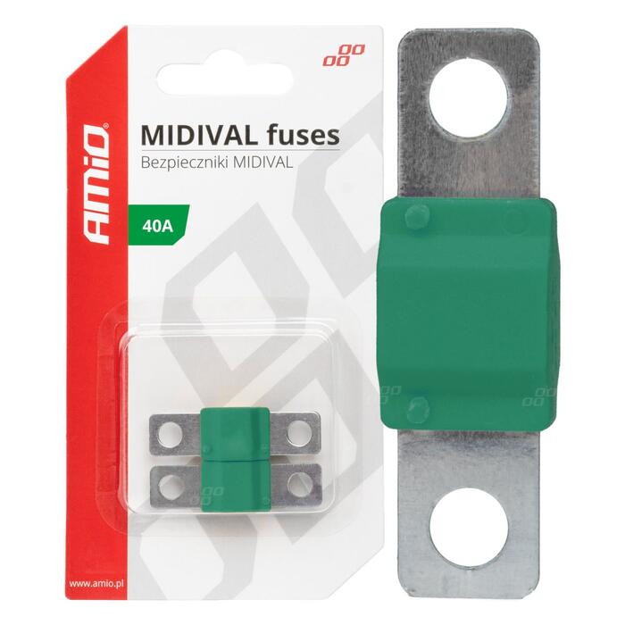 Drošinātājs Car MIDIVAL fuses 40A AMIO-03474