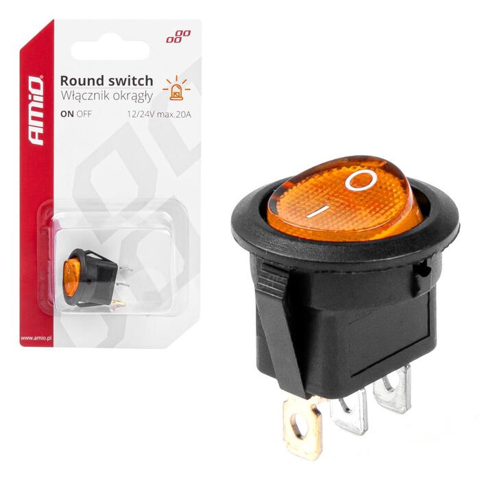 AMiO Slēdzis 12/24V max 20A ON/OFF