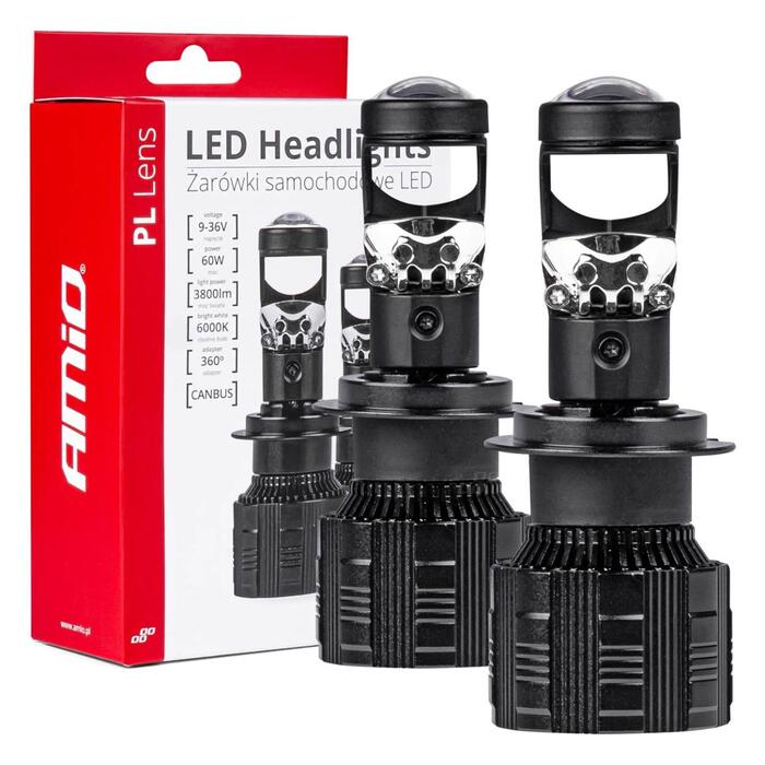 LED Headlights H7/H18 PL Lens Series