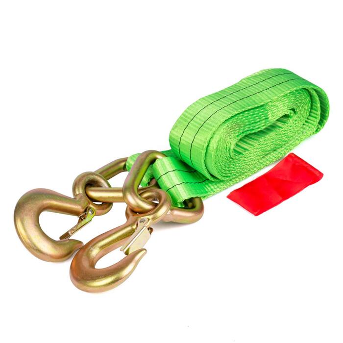 Auto vilkšanas trose - lenta 5m 60mm 9t hook+hook (02015ZET)