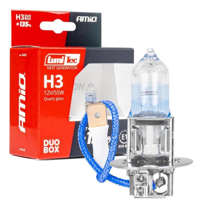 Halogen bulbs H3 12V 55W LumiTec