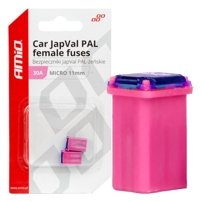 Auto JapVal PAL ligzdas drošinātāji  30A AMIO-03460 (03460)