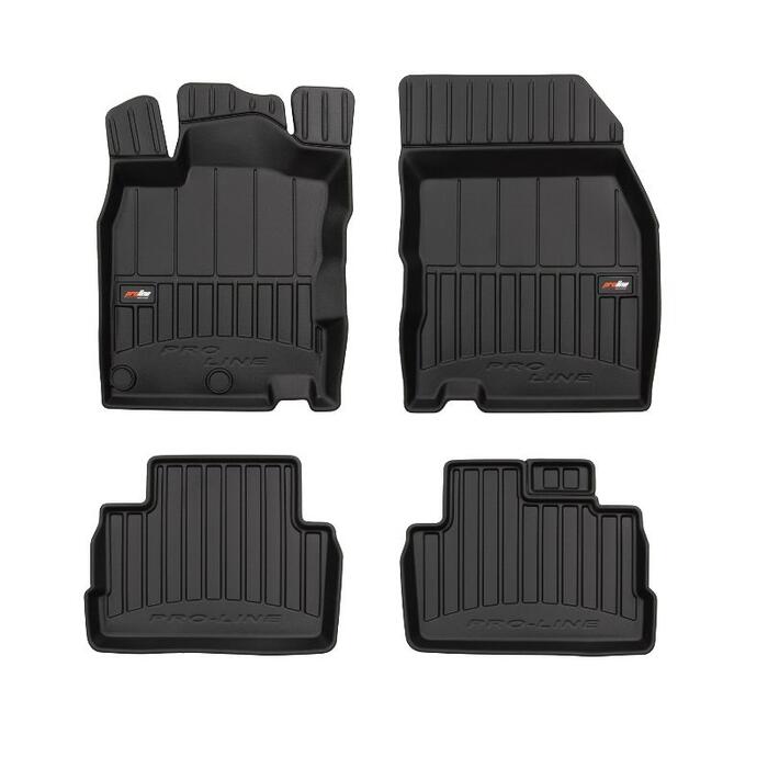 Gumijas paklāju komplekts 3D FROGUM NISSAN QASHQAI II no 2013-... (09-3D409538)