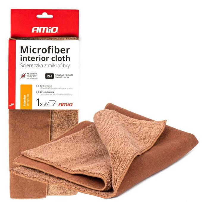 Mikrošķiedras audums salonam 30x30cm 500g AMIO-03982