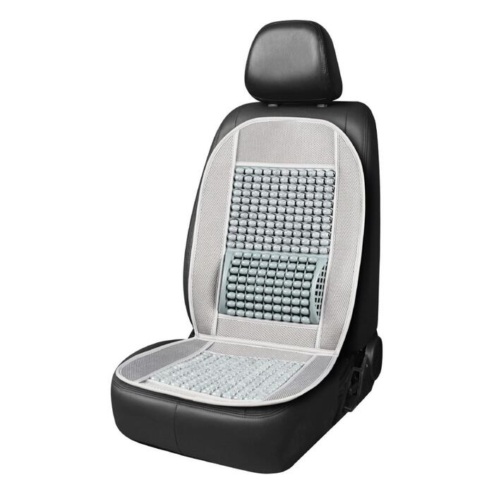 Auto sēdekļa koka kreļļu masāžas uzlika