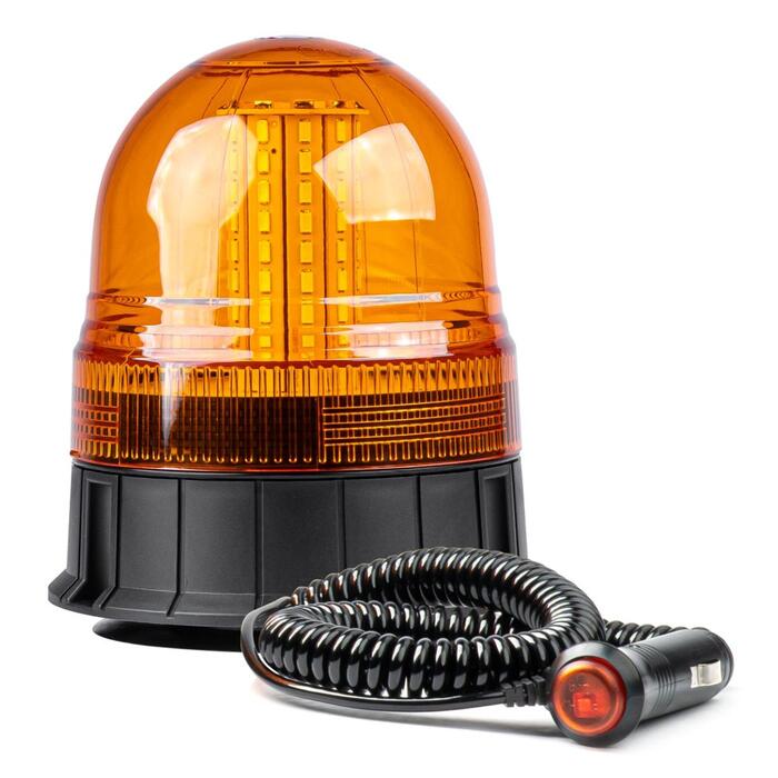 LED Brīdinājuma signālgaisma bākuguns W09M MAG/3 BOLT, ECE R10 80LED 12/24V IP56 (01502)