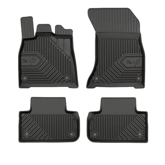 Gumijas paklāju komplekts AUDI Q5 II NO 2016. GADA; AUDI Q5 SPORTBACK NO 2020. GADA (09-77407657)