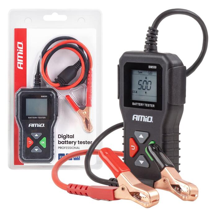 Digitāls bateriju testeris 2–220 Ah 6V