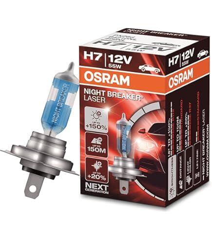 OSRAM spuldze H7 55W 12V +150%