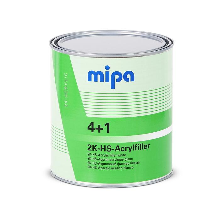 MIPA Akrila pildošā grunts HS 4+1