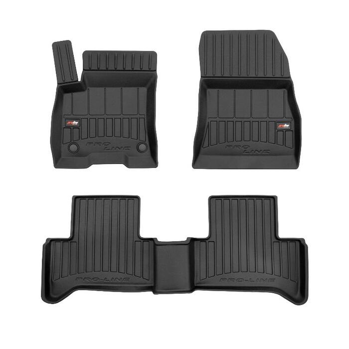 Gumijas paklāju komplekts 3D FROGUM MERCEDES EQA no 2021-... (09-3D426993)