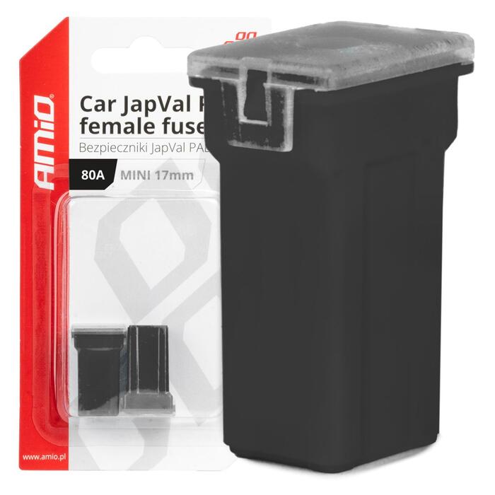 Drošinātājs Car JapVal PAL Female fuses 80A AMIO-03449 (03449)