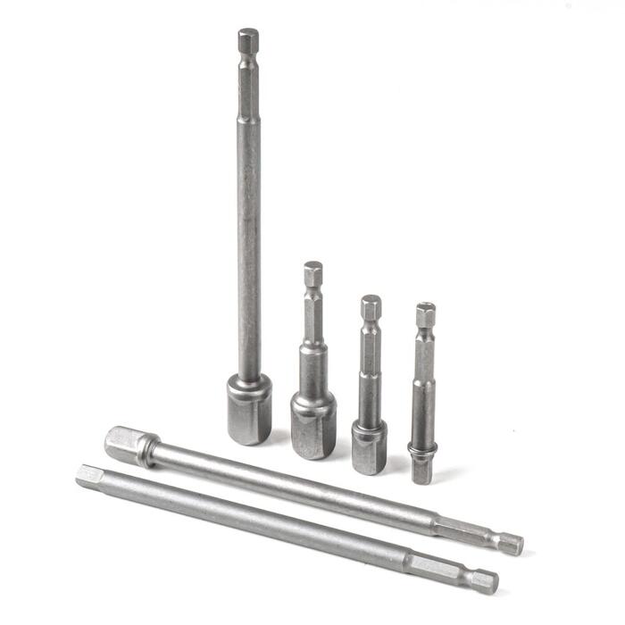 HEX adapteri 1/4" 3/8" 1/2" AMIO-04781