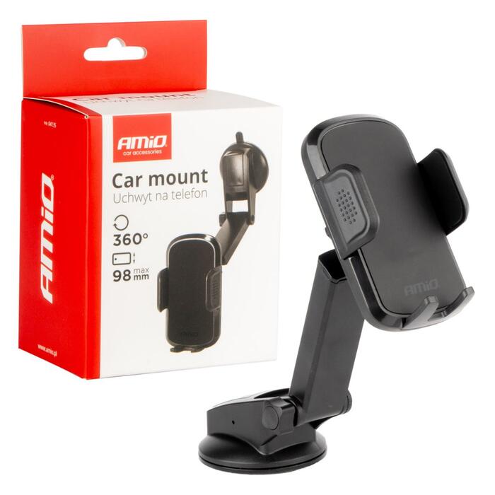 AMiO Windshield adjustable phone holder (04135)