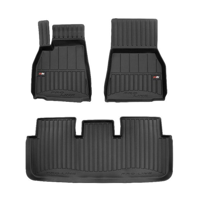Gumijas paklāju komplekts 3D FROGUM TESLA MODEL S no 2021-.. (09-3D428898)