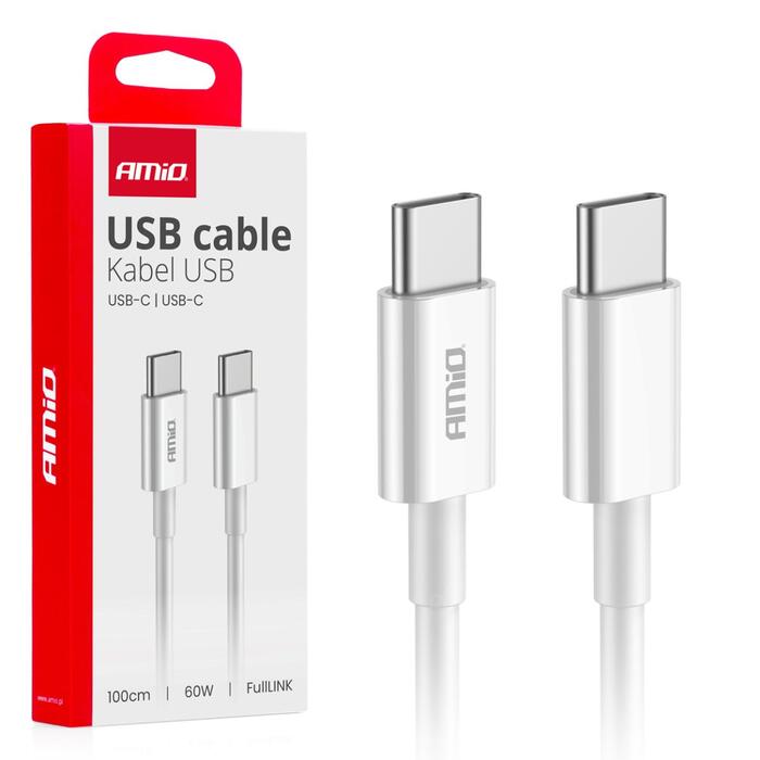 USB-C to USB-C cable 60W 100cm