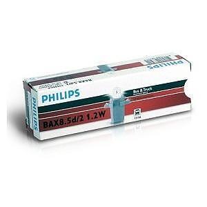 PHILIPS spuldzes BAX8.5d/2 24V 1