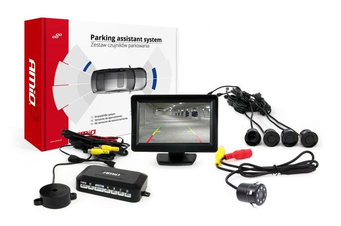 Auto parkošanās sensors TFT01 4,3