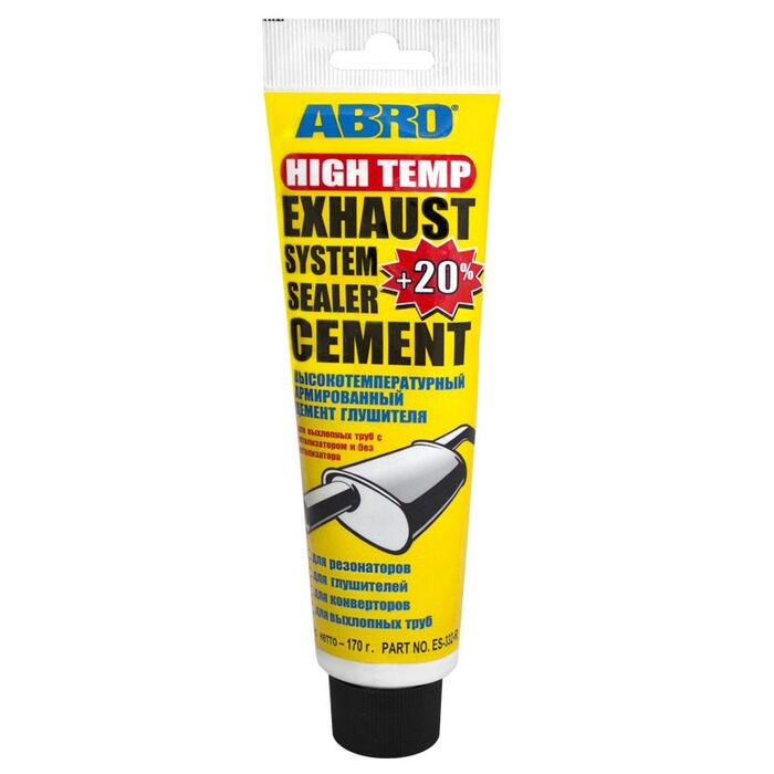 Izpūtēja remonta pasta Exhaust system sealer cement 170g ABRO ES332 (ES332)