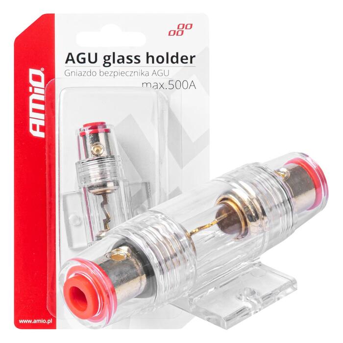 Drošinātāju turētājs AGU fuse holder AMIO-03508 (03508)