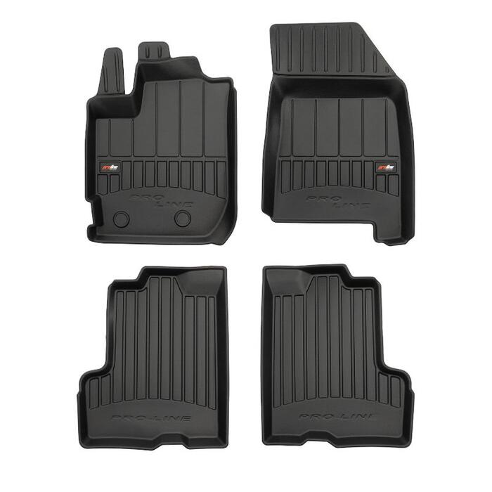 Gumijas paklāju komplekts 3D FROGUM DACIA DUSTER II 2017-2021 (09-3D408258)
