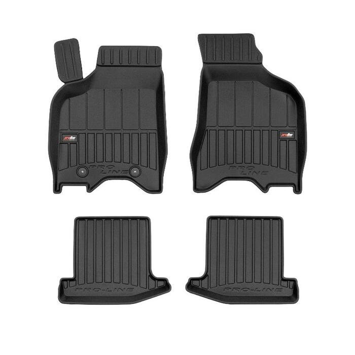 Gumijas paklāju komplekts 3D FROGUM VOLKSWAGEN LUPO 1998-2005 (09-3D426450)