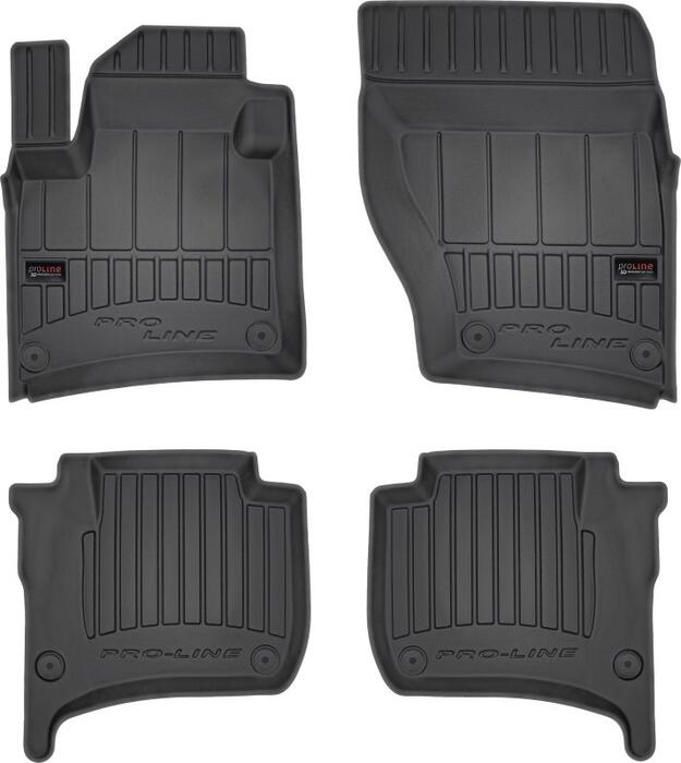 Gumijas paklāju komplekts 3D FROGUM PORCHE CAYENNE II 2010-2017; VOLKSWAGEN TOUAREG II 2010-2017 (09-3D407671)