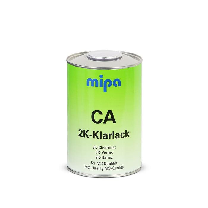 MIPA 2K Caurspīdīgā akrila laka krāsainajiem metāliem CA 1L (232610000)