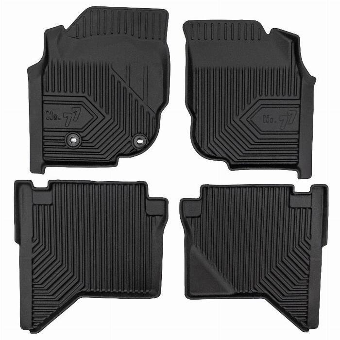 Gumijas paklāju komplekts TOYOTA HILUX VII 2005-2015 (09-77429864)